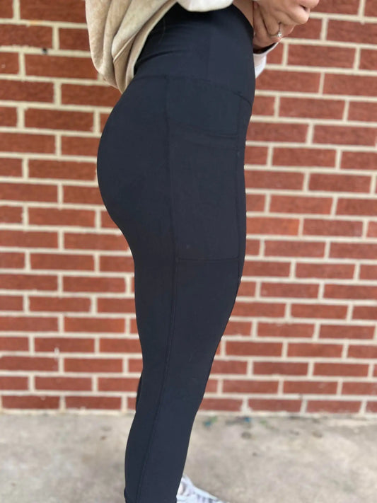 Butter Soft Black Leggings