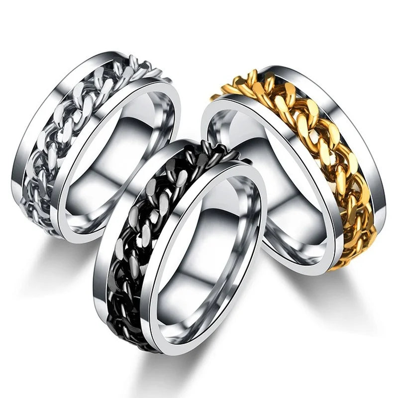 Rotatable Chain Rings