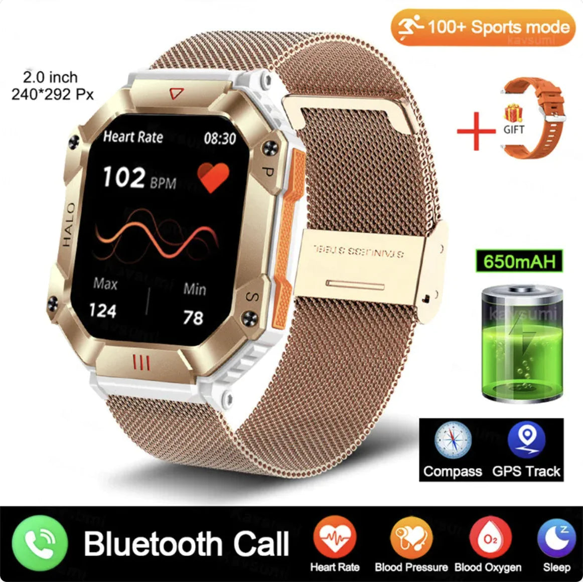 Women's Fitness Smartwatch